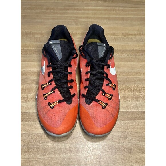 Nike Hyperchase PRM Bright Crimson Silver White Mens Size 10 705369-601 - Picture 2 of 15